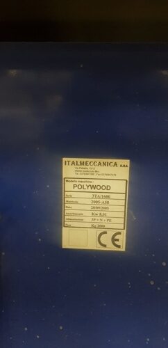 Шлифовальный щеточный станок Italmeccanica Polywood 3TA/1600 (Б/У)