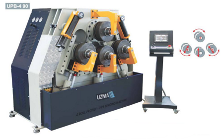 Профилегибочный станок UPB-4 90 / Profile Bending Machine UPB-4 90